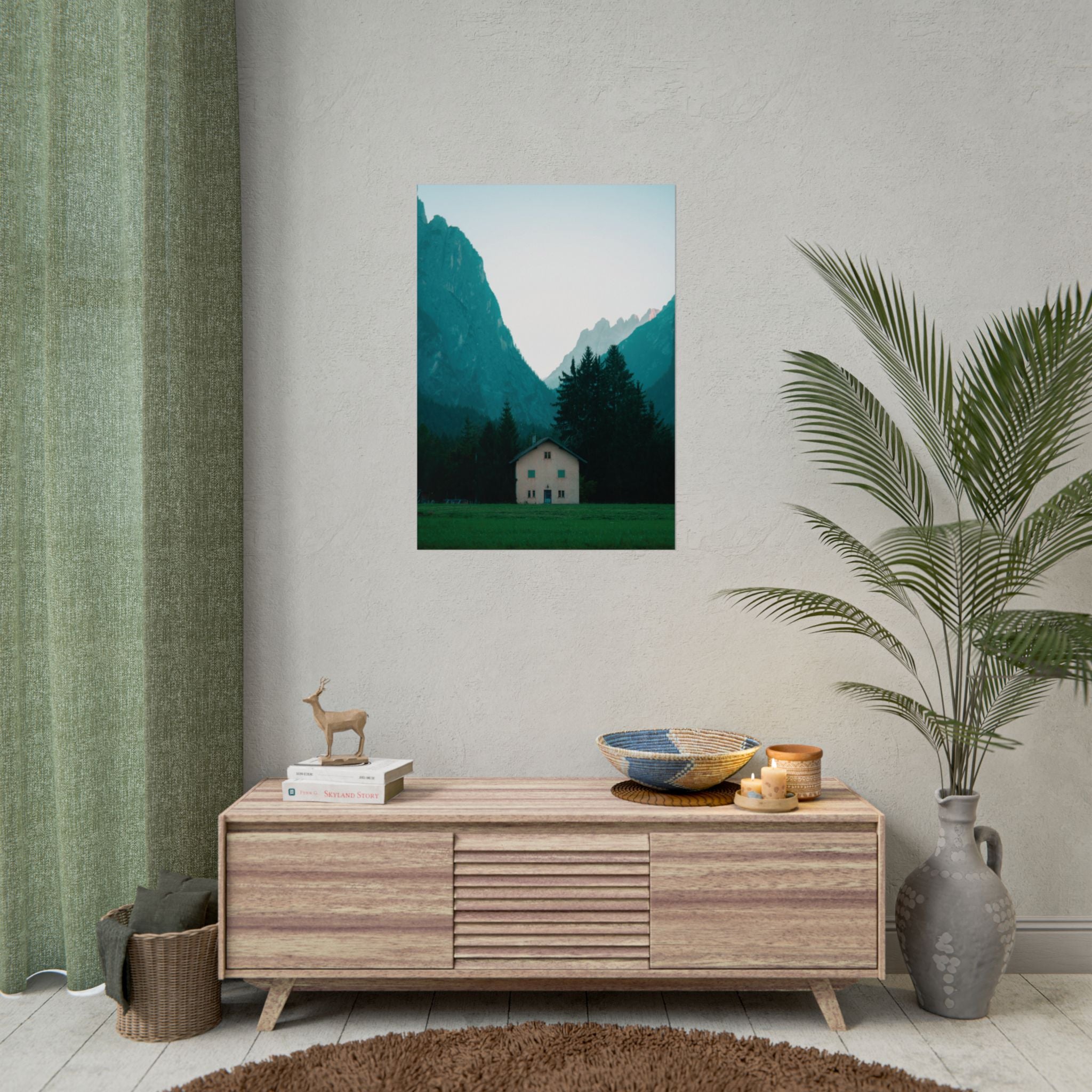 A Lone House Poster | by LANG