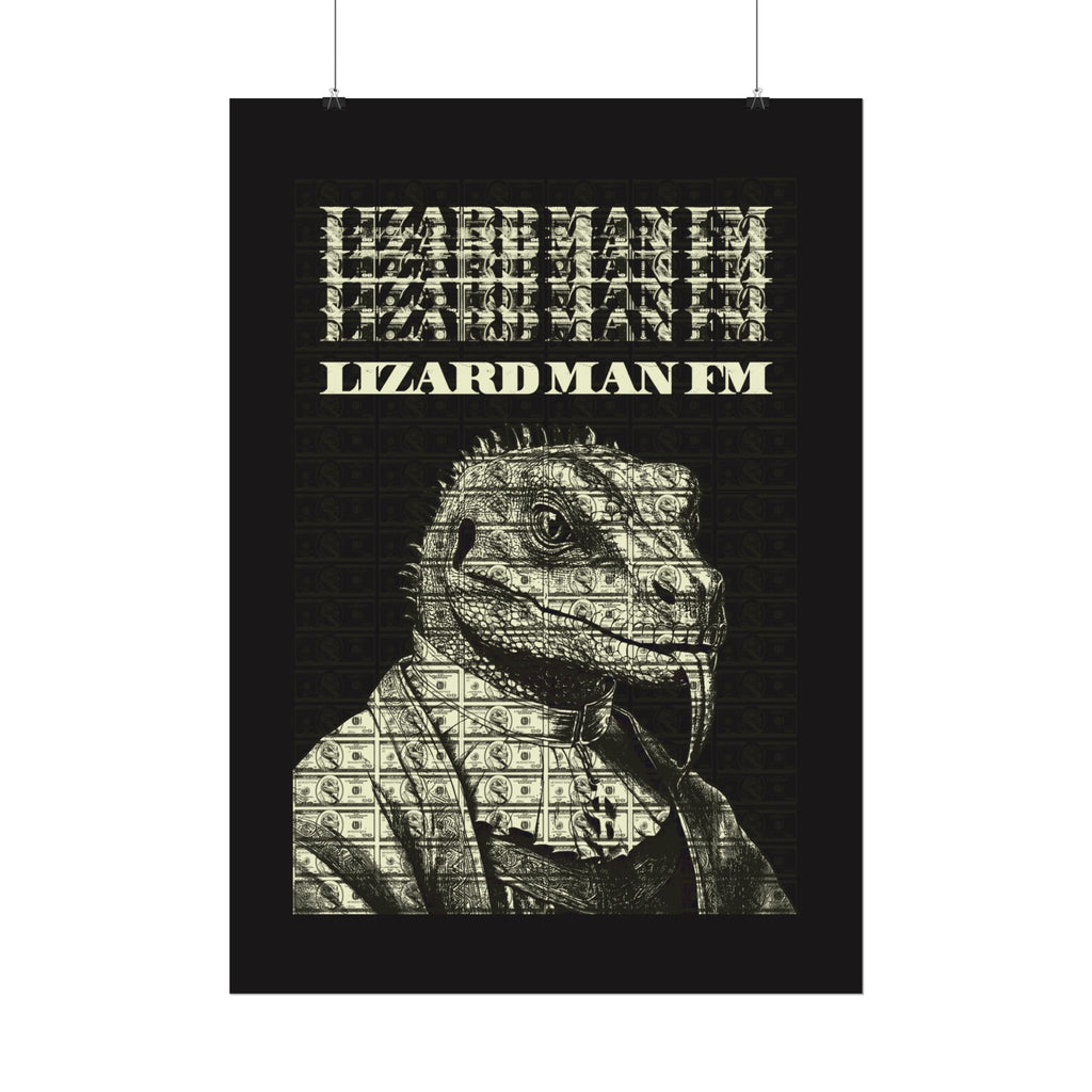 LIZARD MAN FM V1 POSTER | Khaki Edition