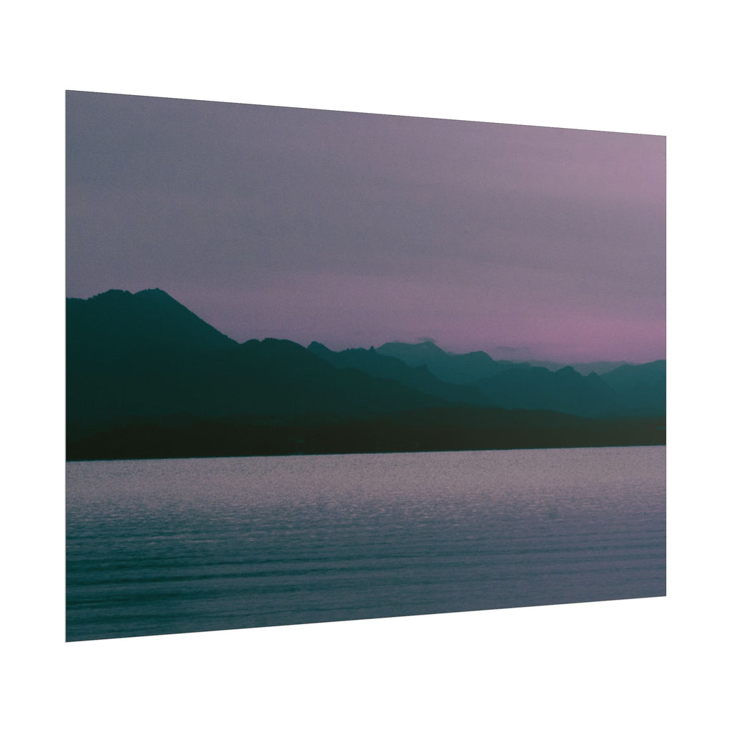 After Sunset Lake Poster | by LANG