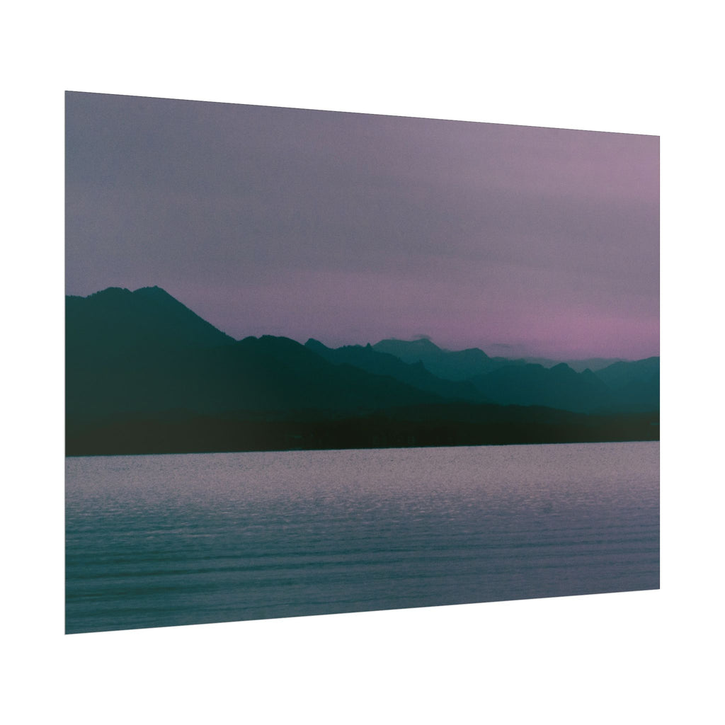 After Sunset Lake Poster | by LANG
