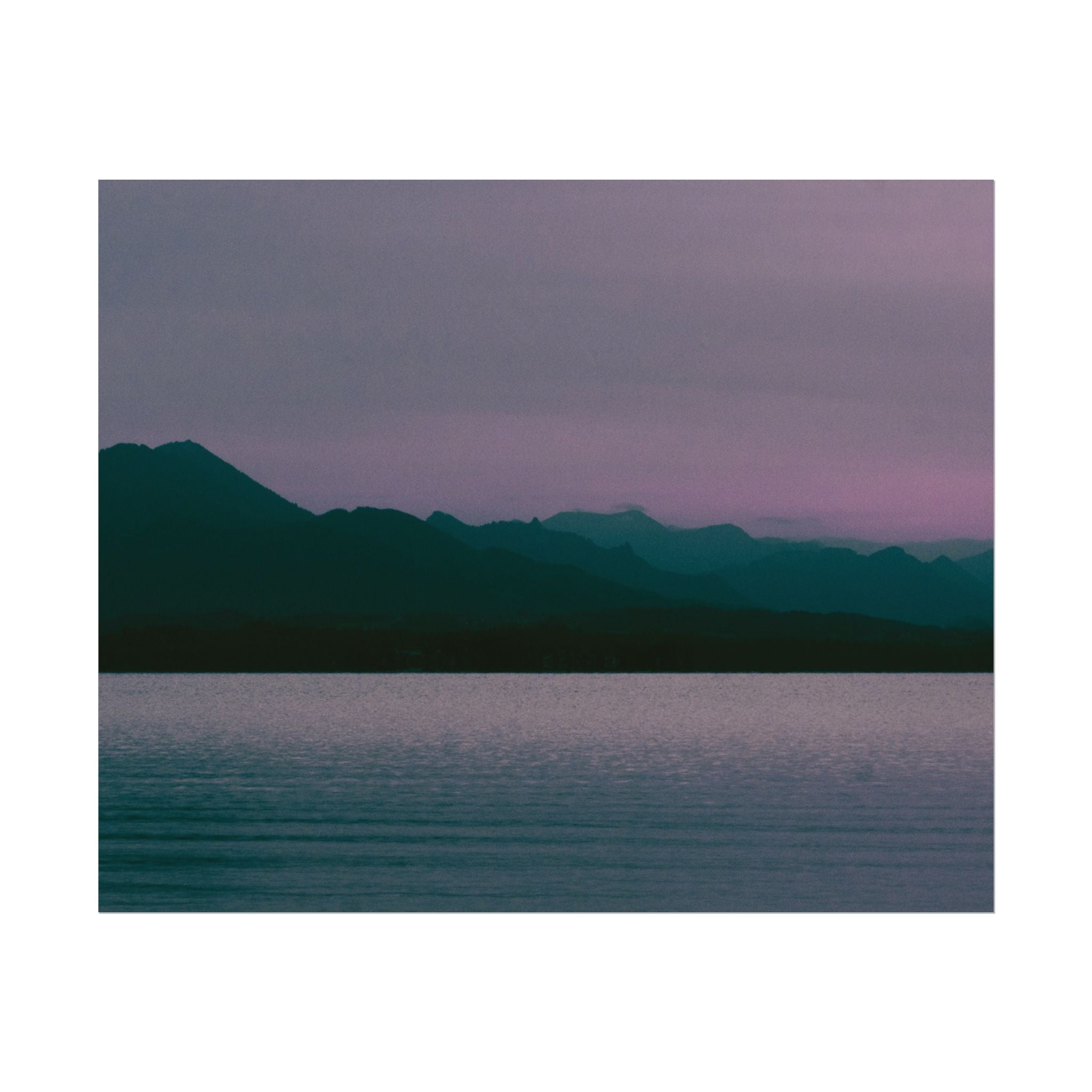 After Sunset Lake Poster | by LANG