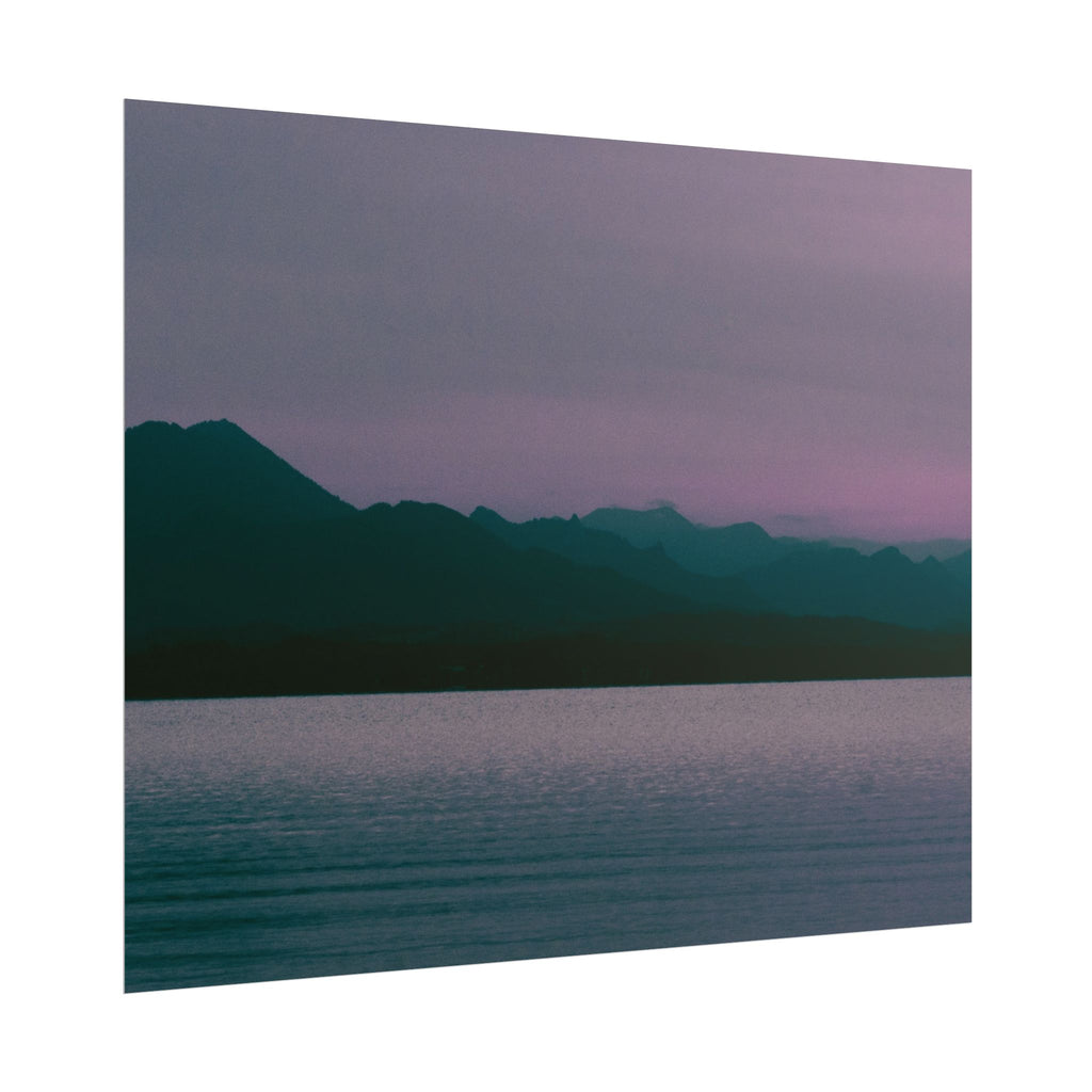 After Sunset Lake Poster | by LANG