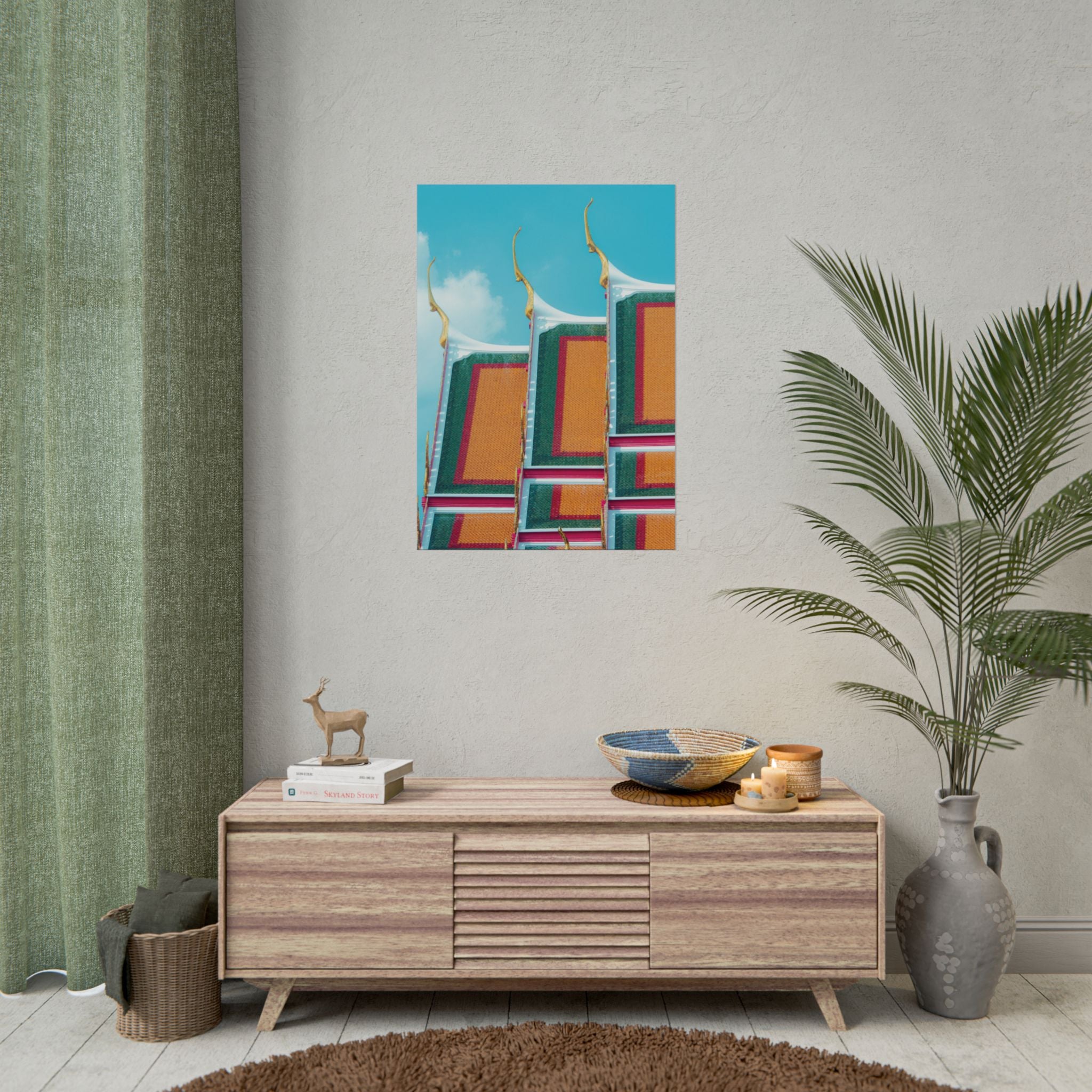 Temple Roof Poster | by LANG