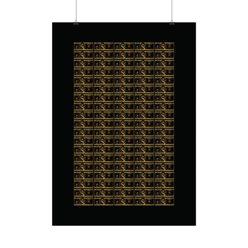 NO DOLLAR V1 POSTER | GOLD Edition