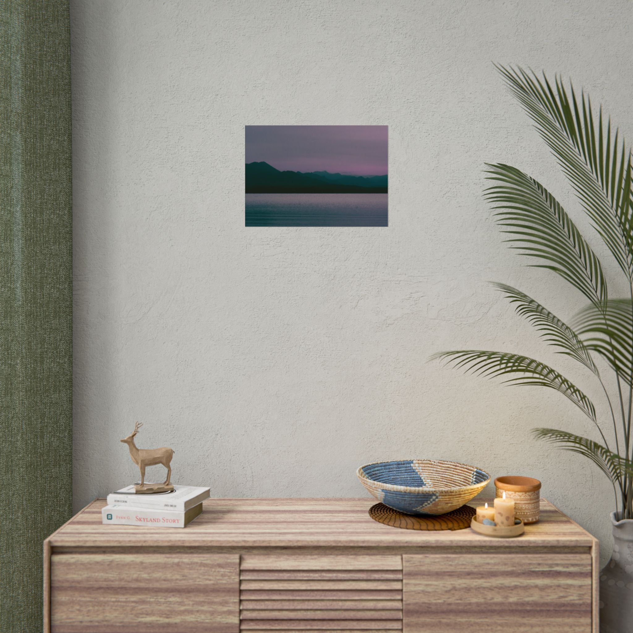 After Sunset Lake Poster | by LANG