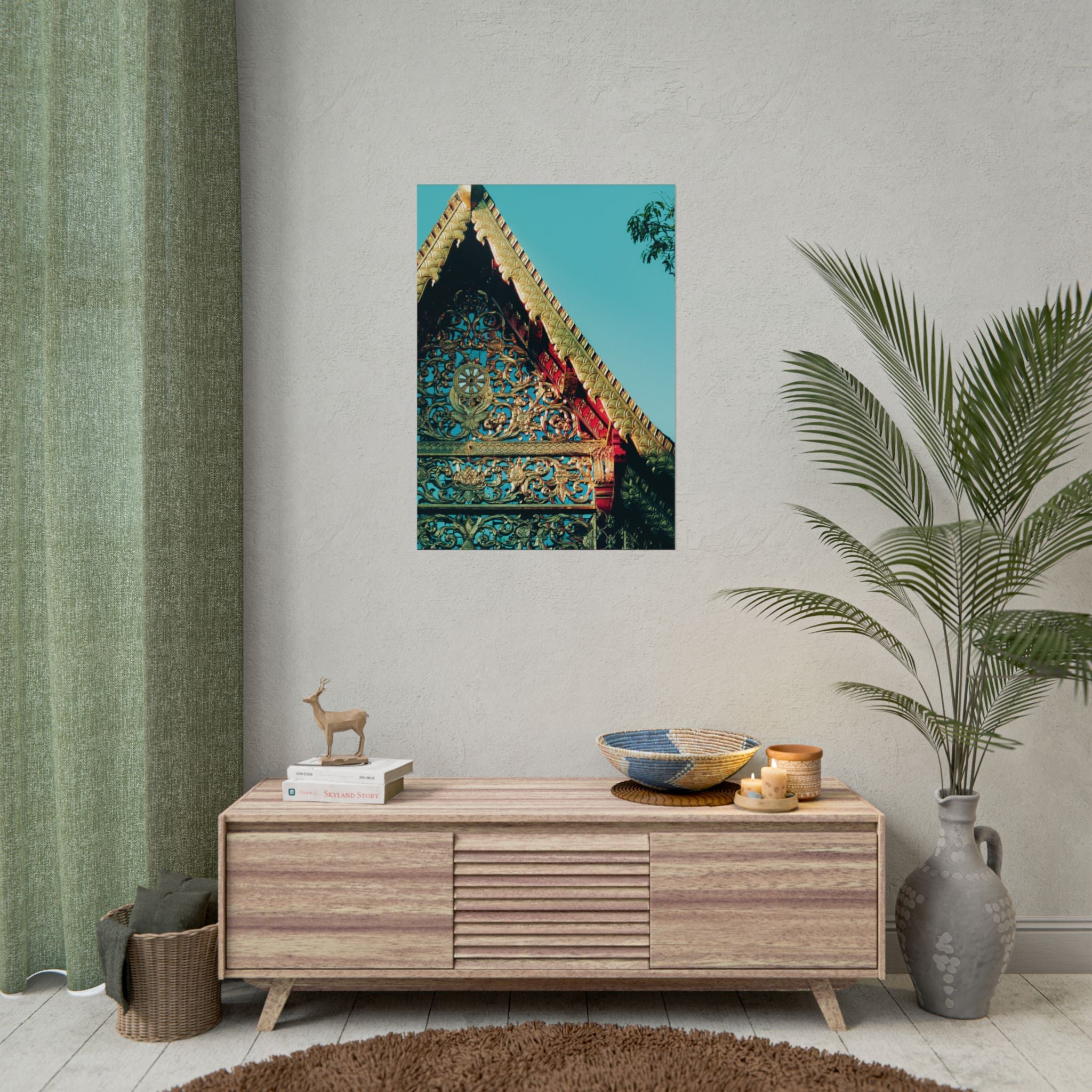 Morning Temple Poster | by LANG