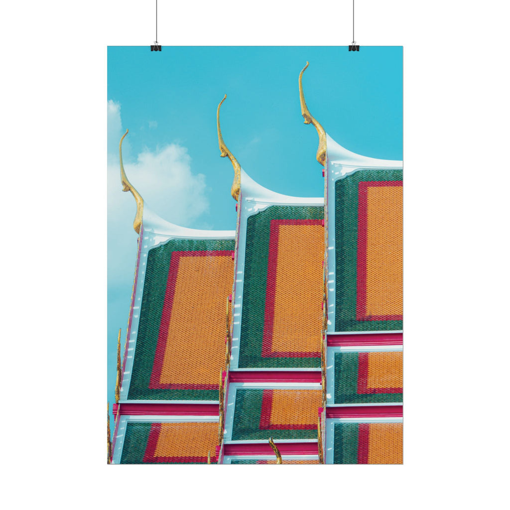 Temple Roof Poster | by LANG