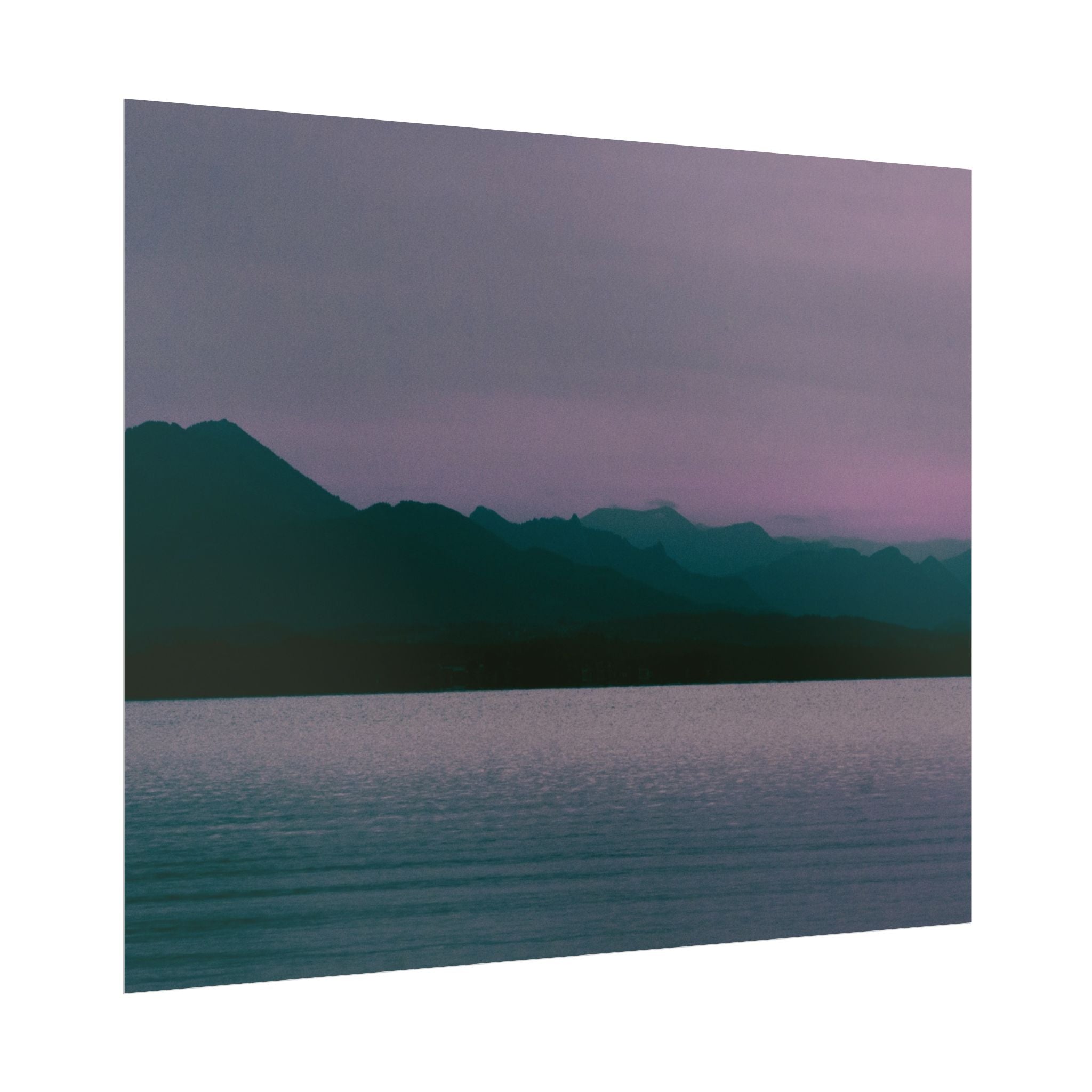 After Sunset Lake Poster | by LANG