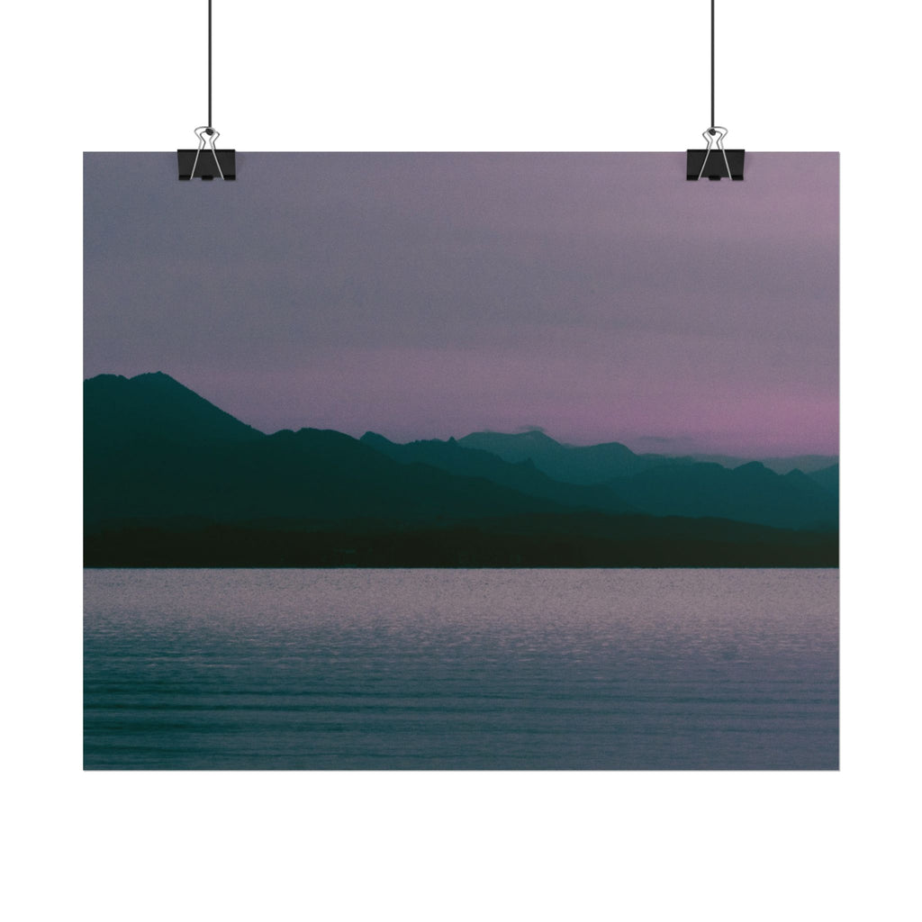 After Sunset Lake Poster | by LANG
