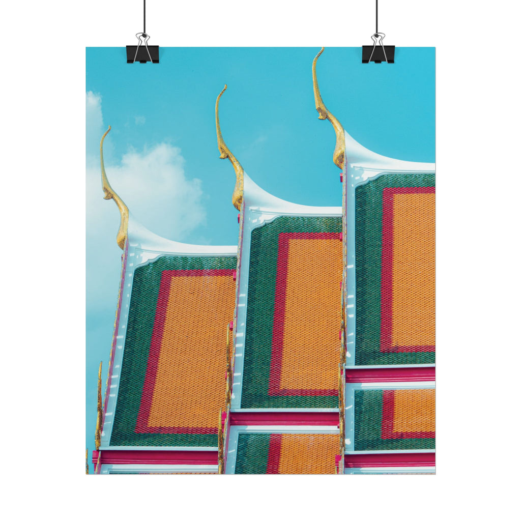 Temple Roof Poster | by LANG