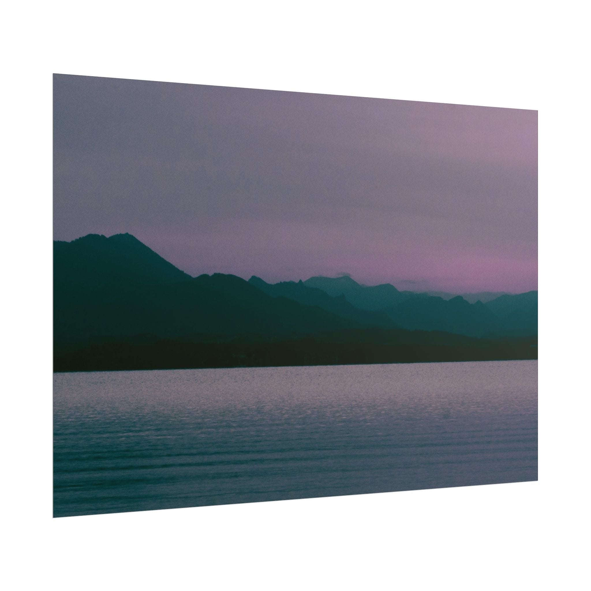 After Sunset Lake Poster | by LANG