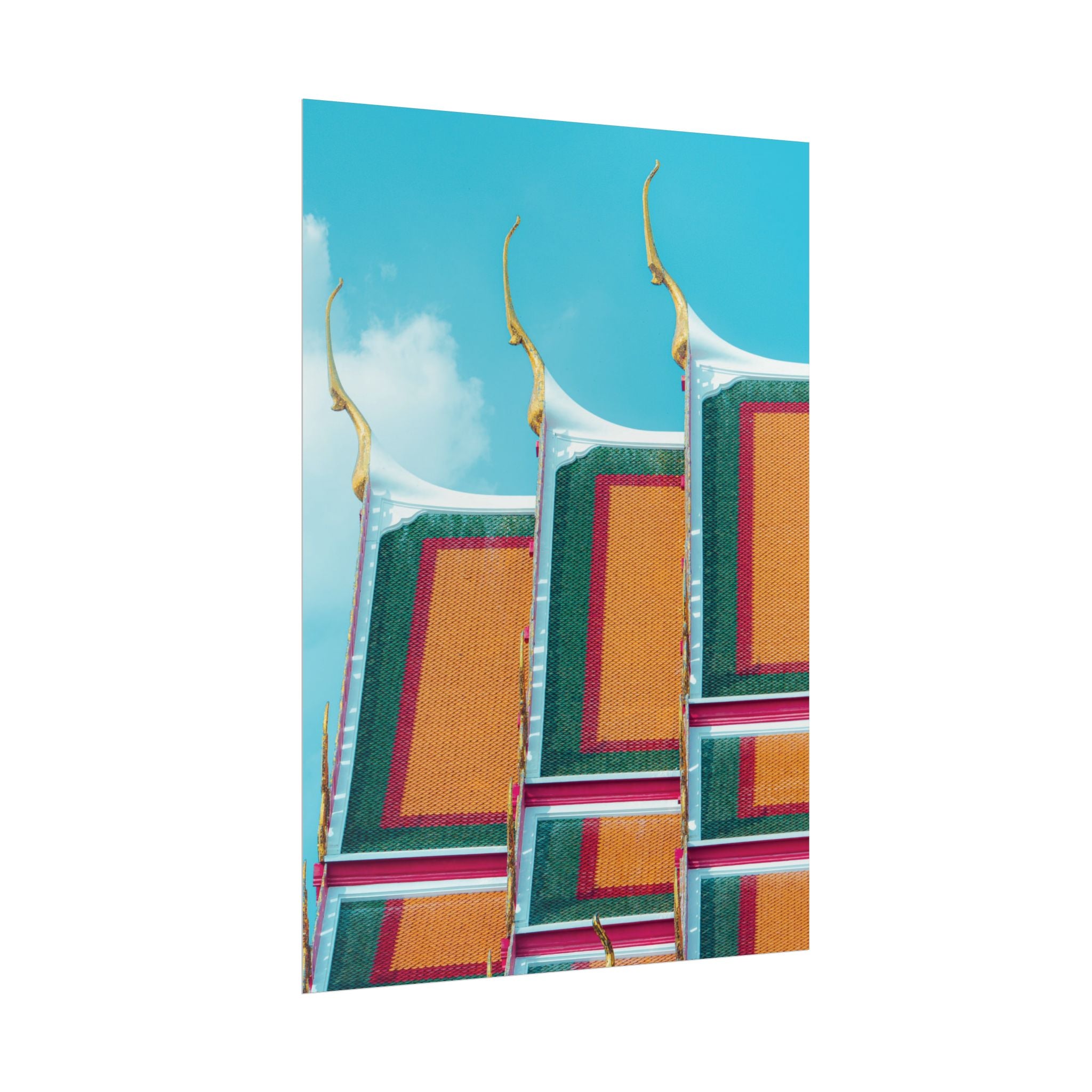 Temple Roof Poster | by LANG