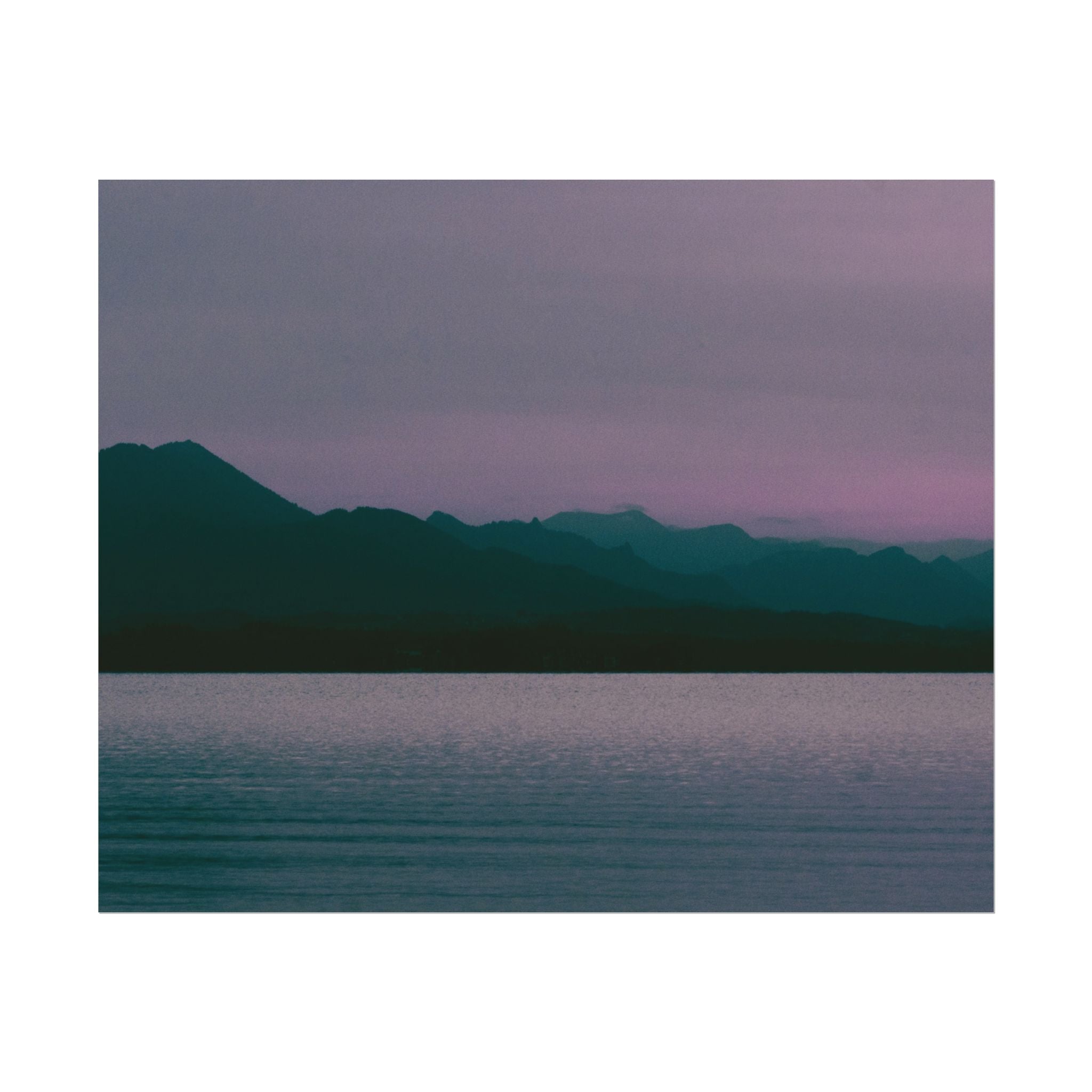 After Sunset Lake Poster | by LANG