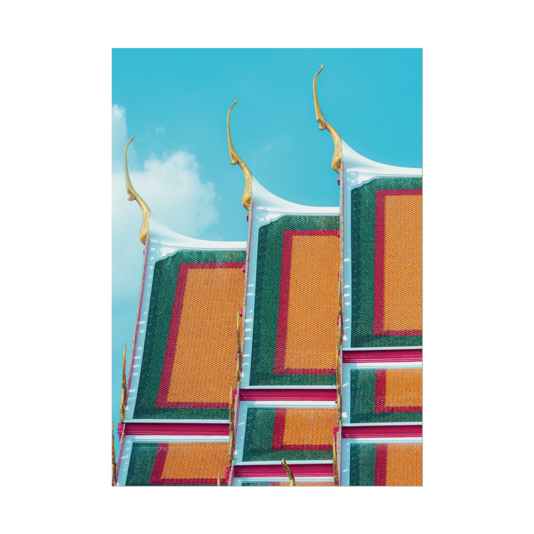Temple Roof Poster | by LANG