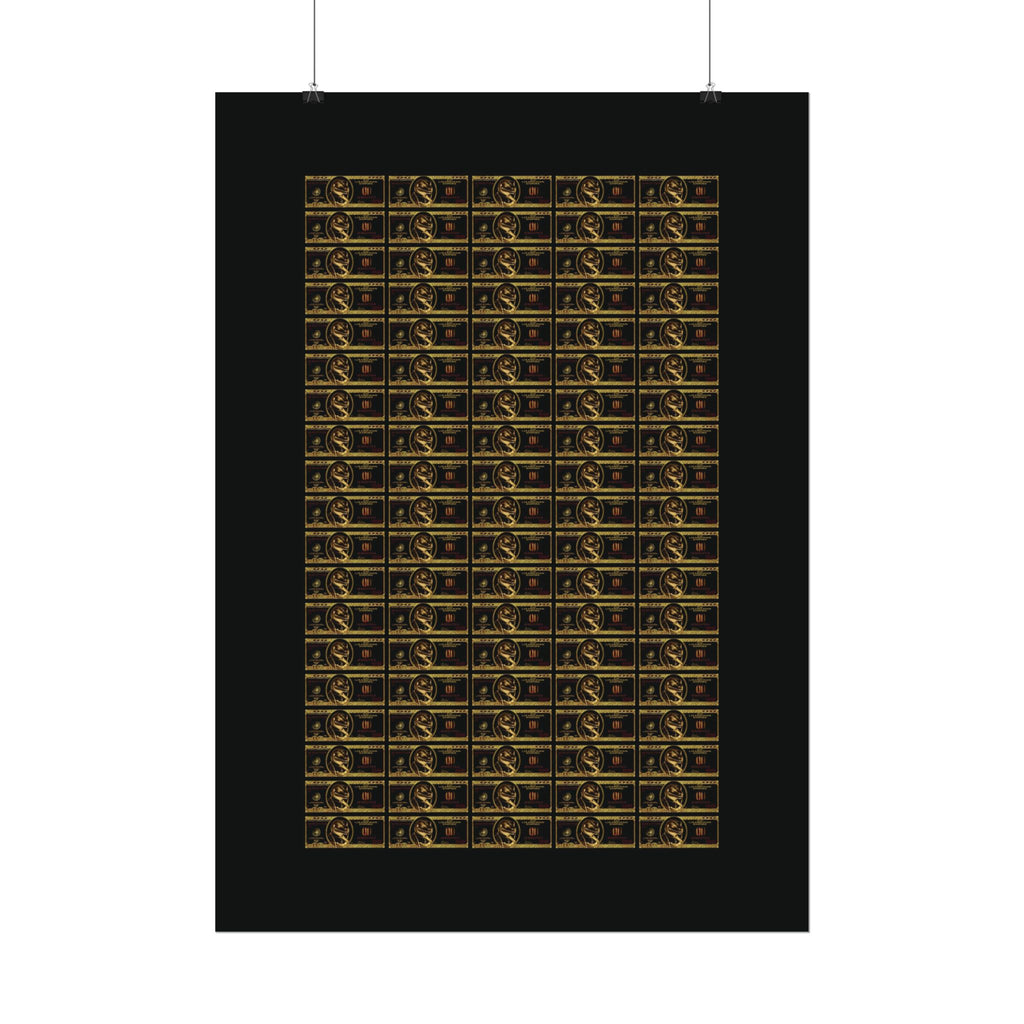 NO DOLLAR V1 POSTER | GOLD Edition