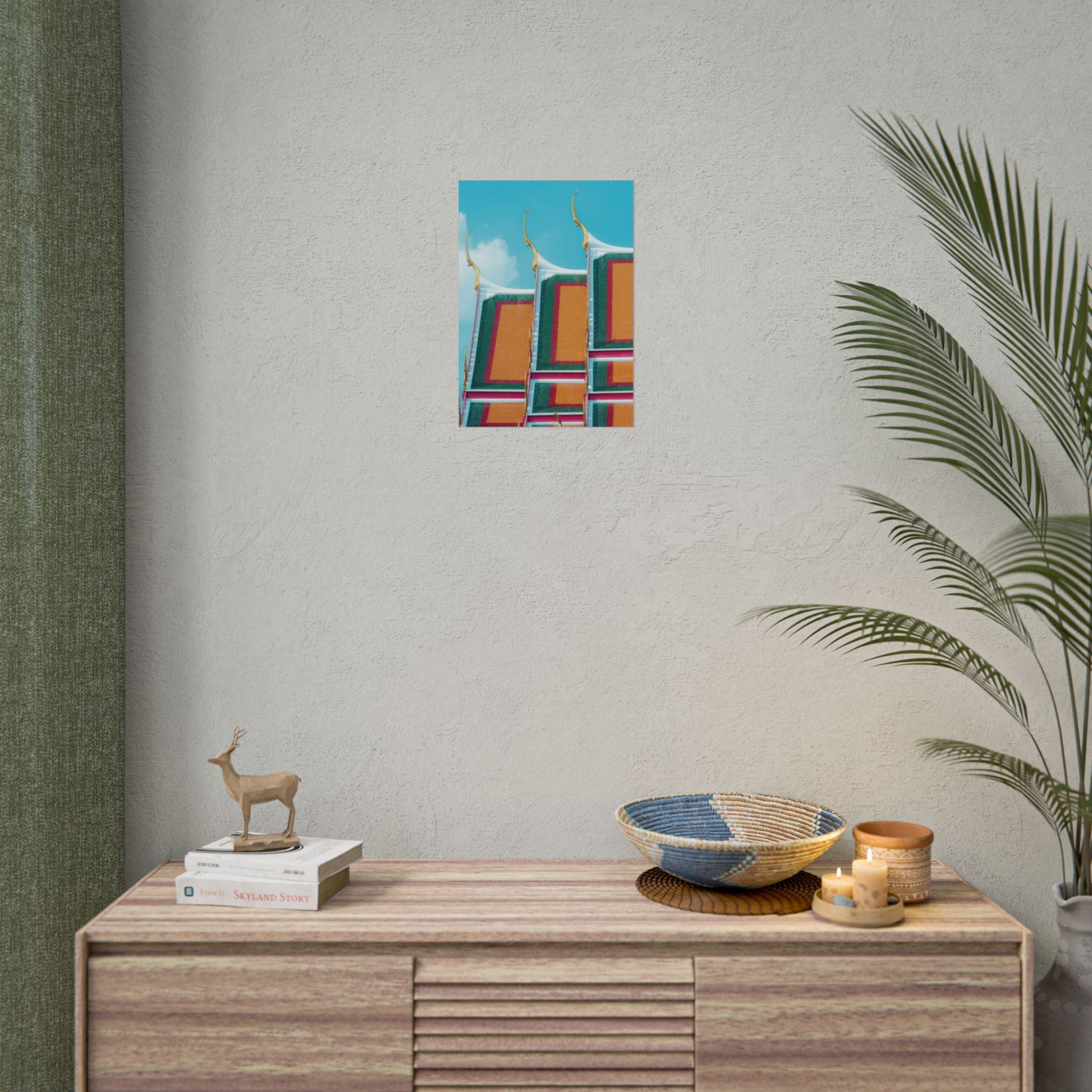 Temple Roof Poster | by LANG