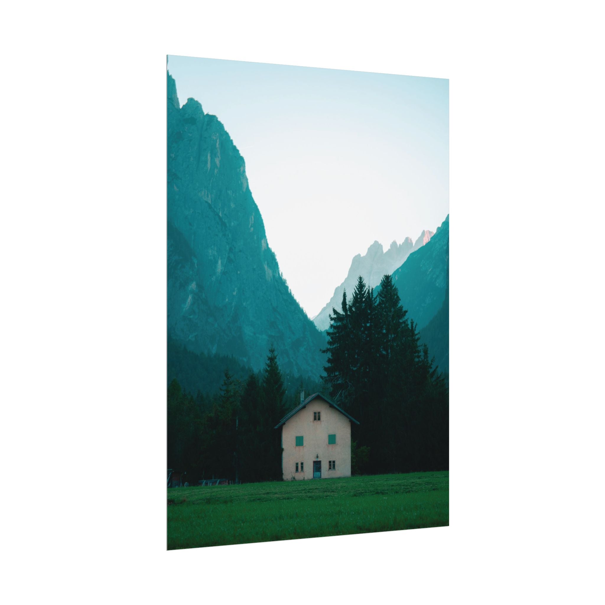 A Lone House Poster | by LANG