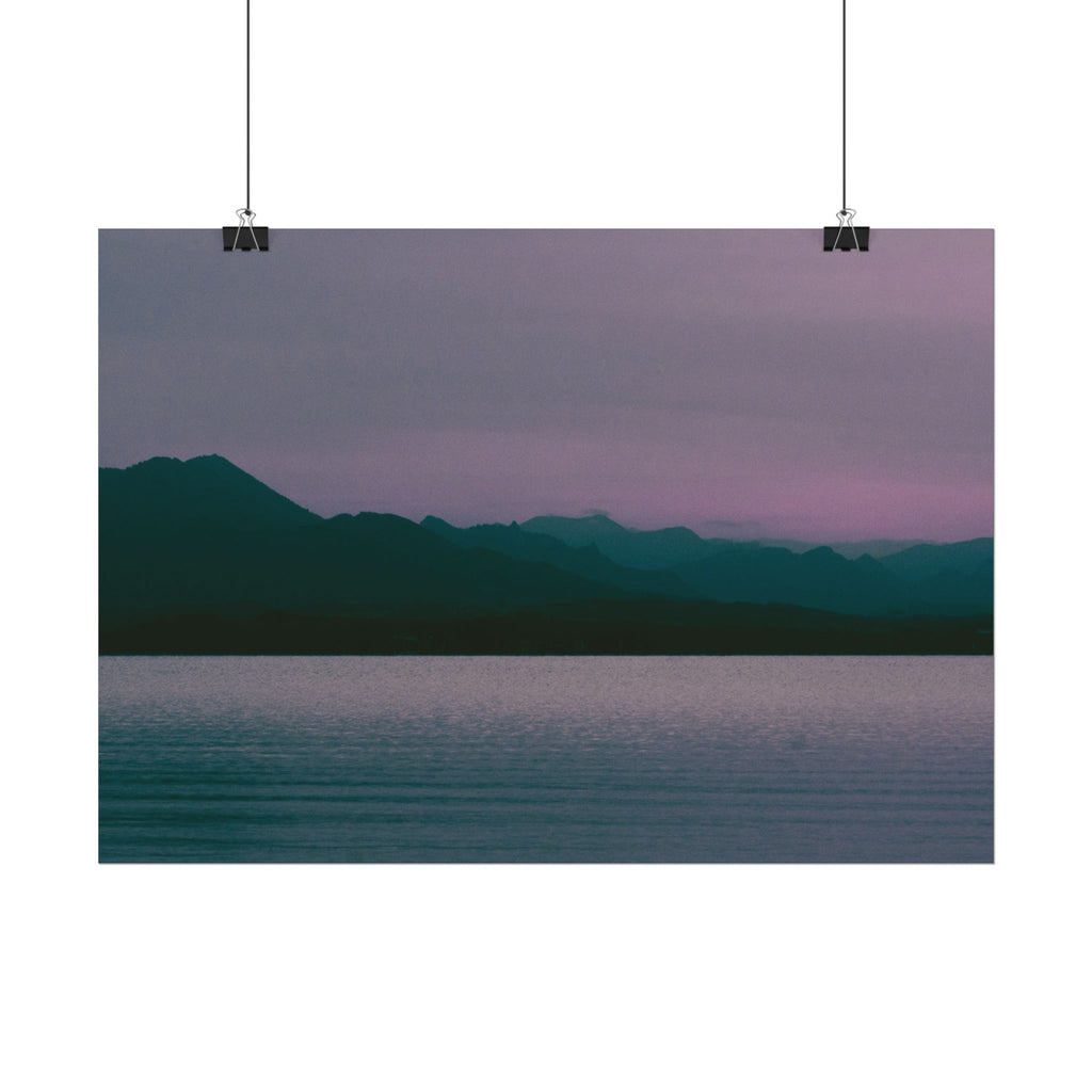 After Sunset Lake Poster | by LANG