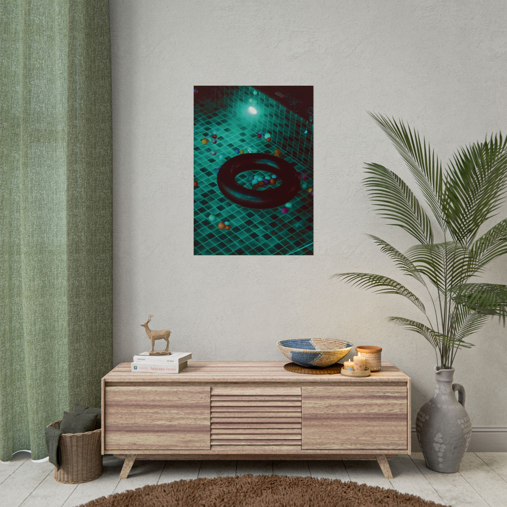 Flat Pool Tyre Poster | by LANG