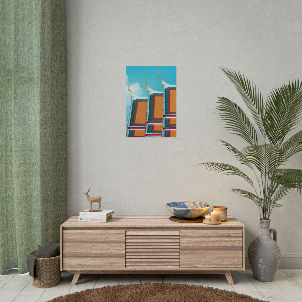 Temple Roof Poster | by LANG