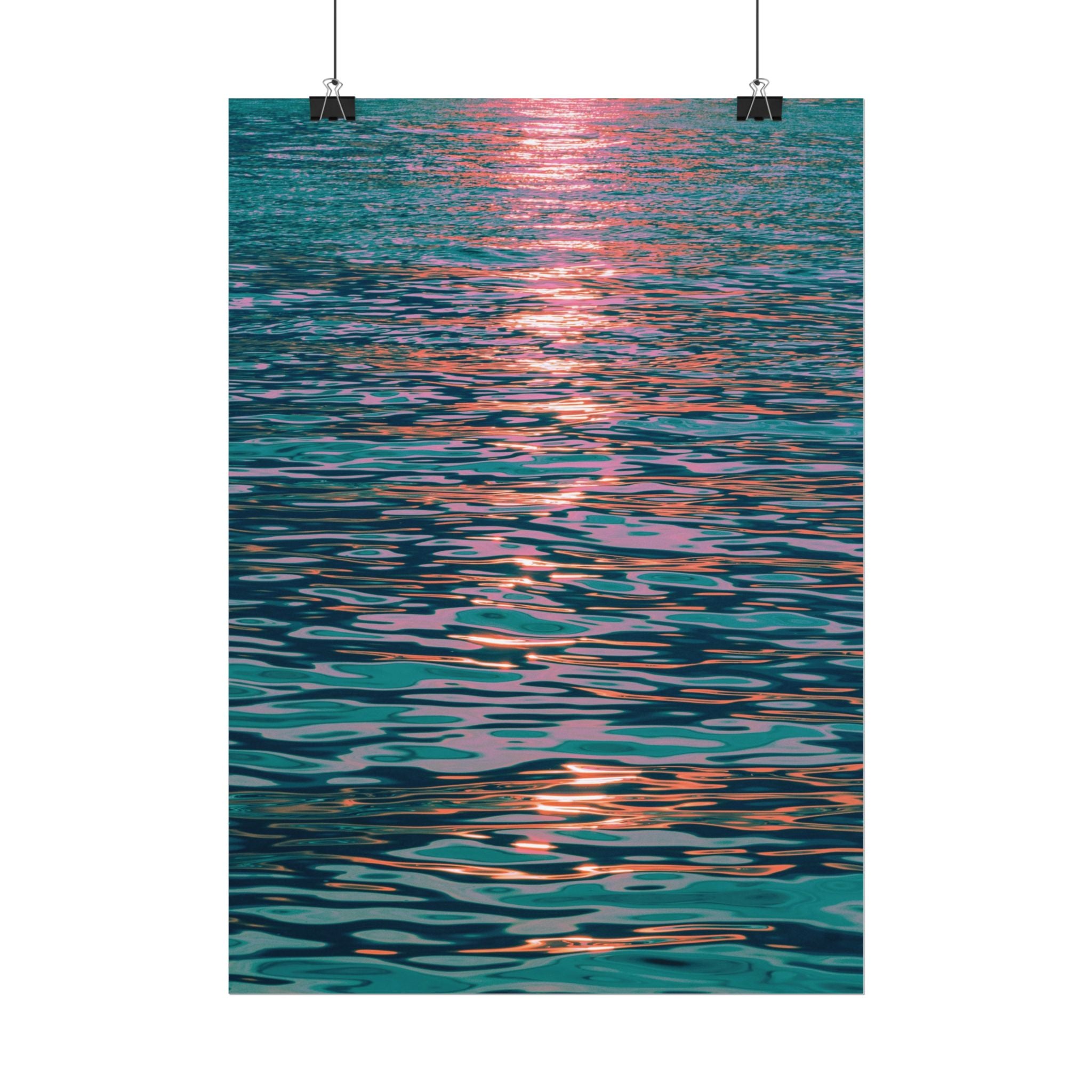 Purple Ocean 2 Poster | by LANG