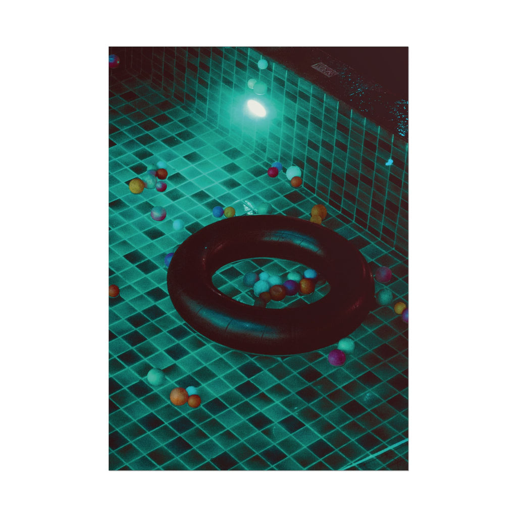 Flat Pool Tyre Poster | by LANG