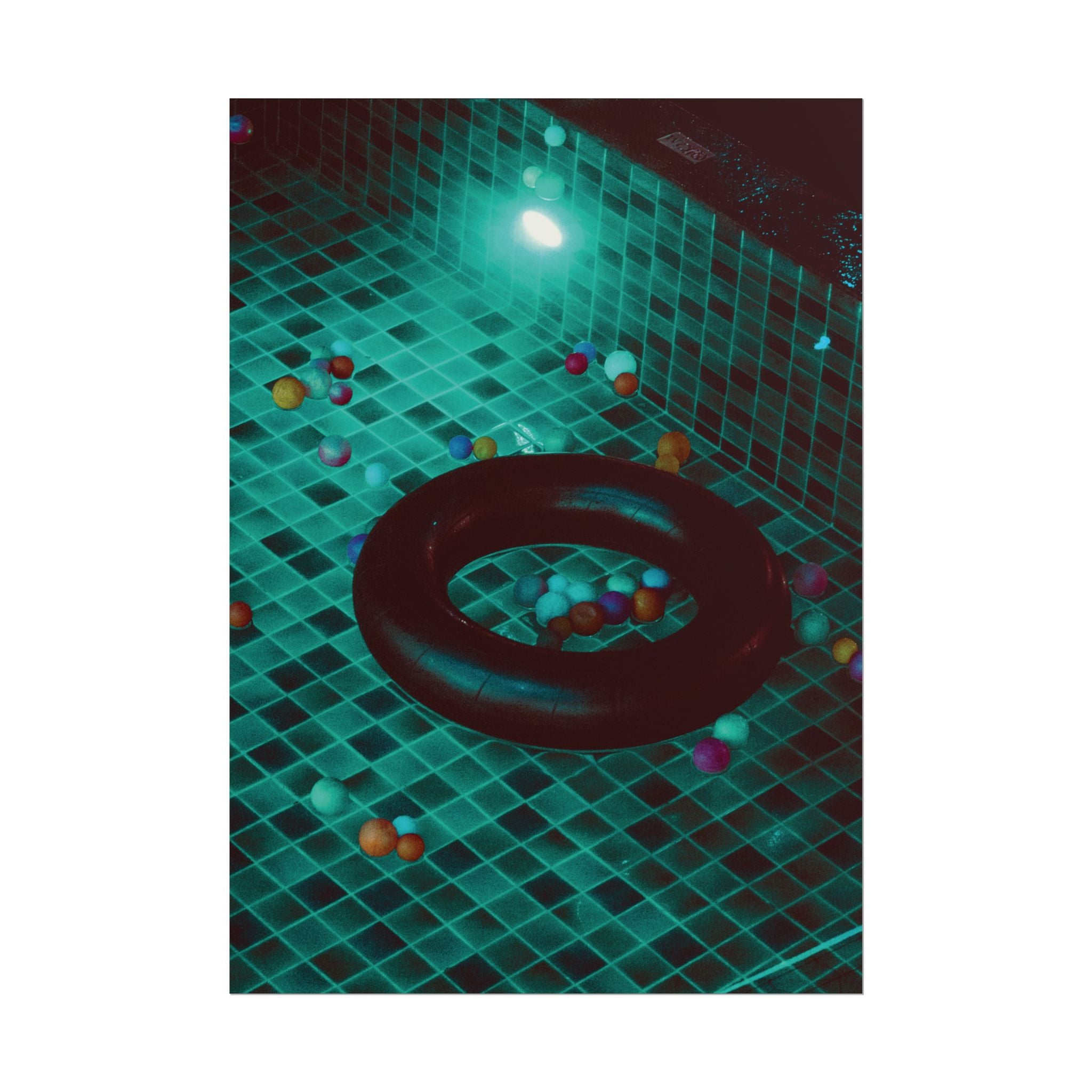Flat Pool Tyre Poster | by LANG