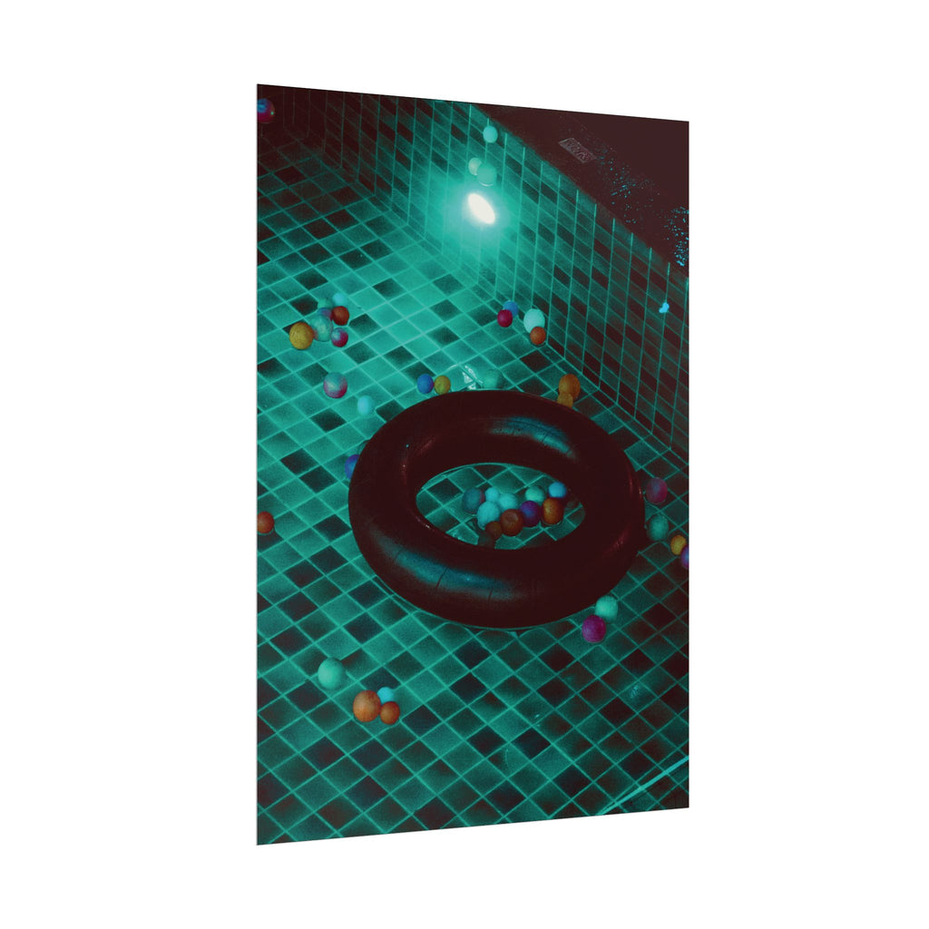 Flat Pool Tyre Poster | by LANG