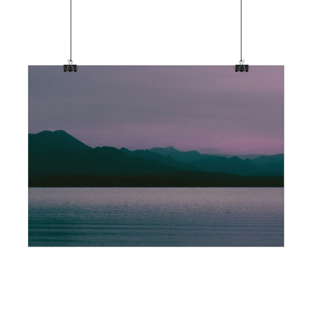 After Sunset Lake Poster | by LANG