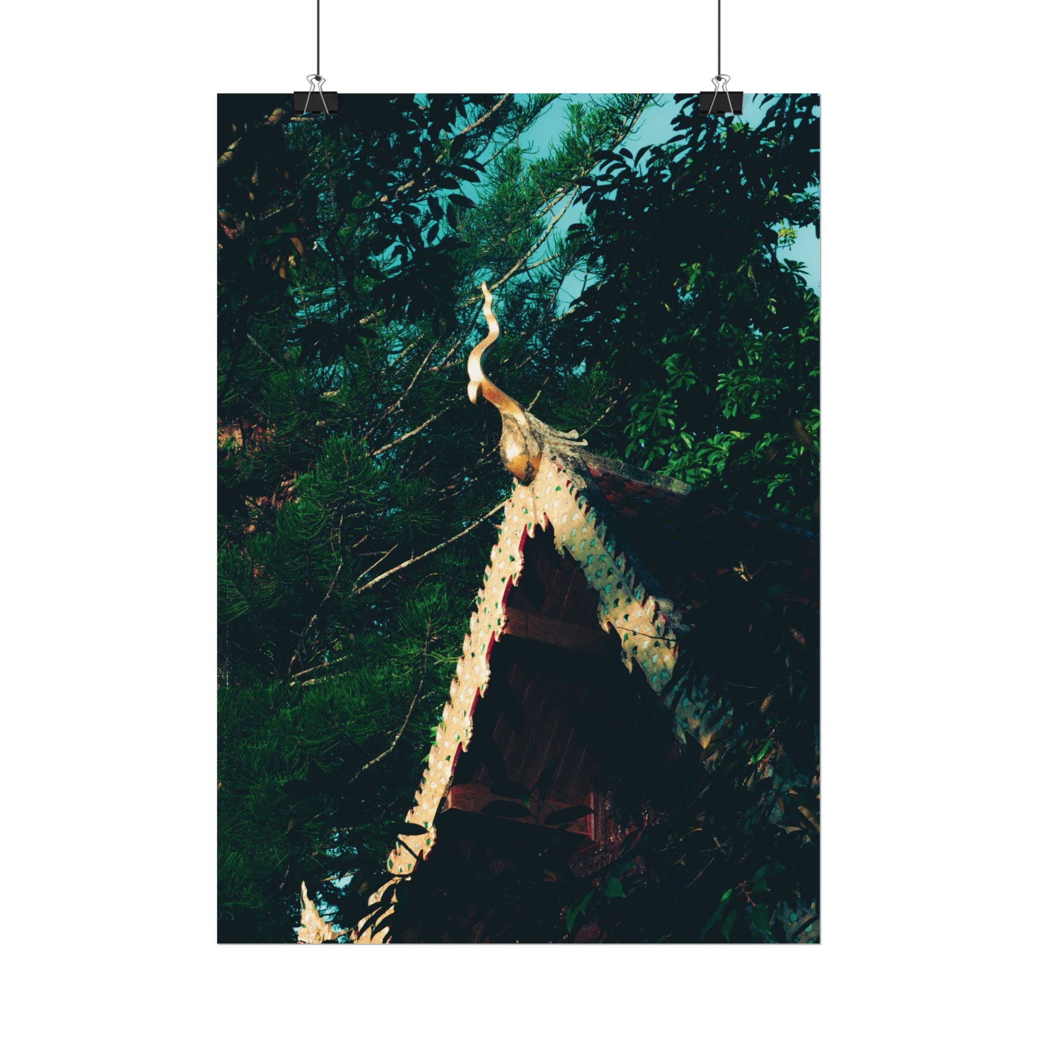Hidden Forest Temple Poster | by LANG
