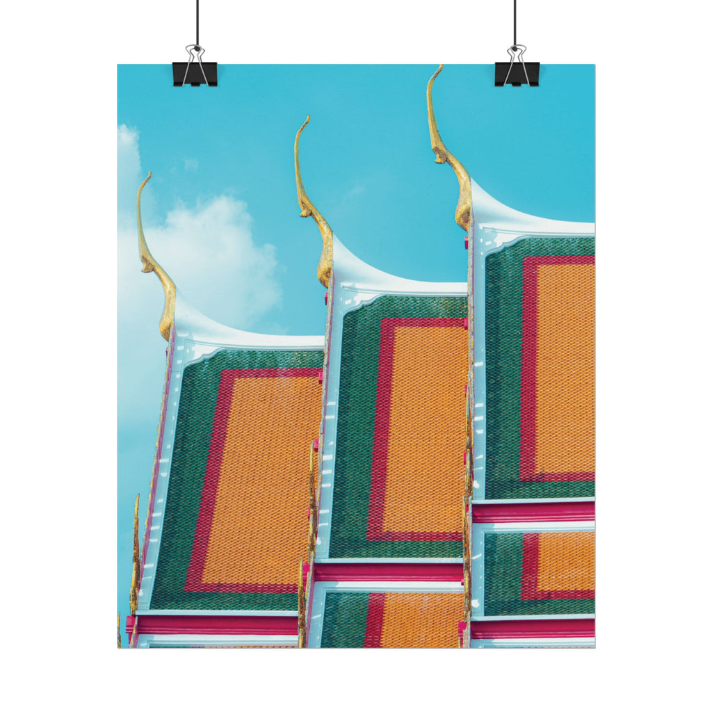 Temple Roof Poster | by LANG