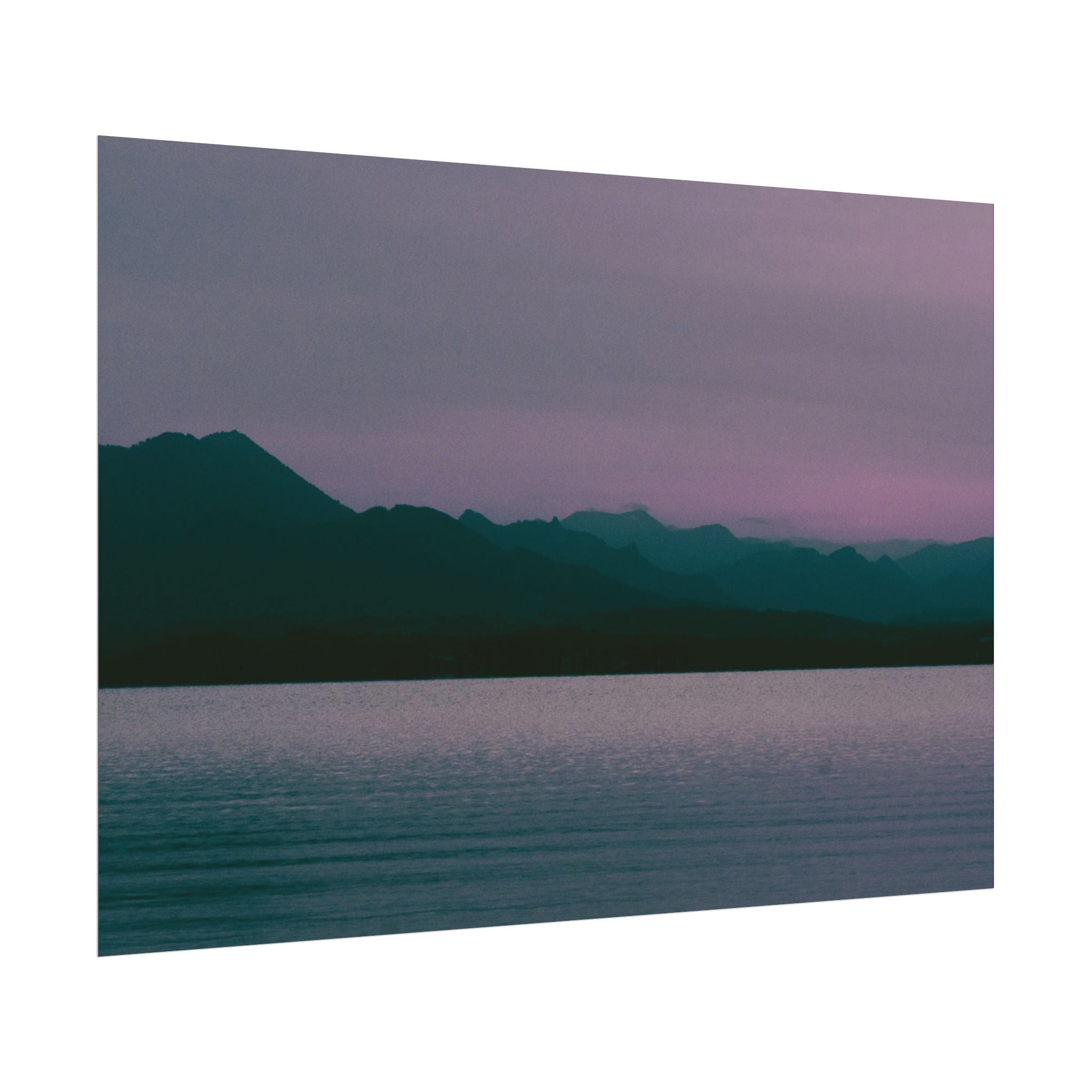 After Sunset Lake Poster | by LANG