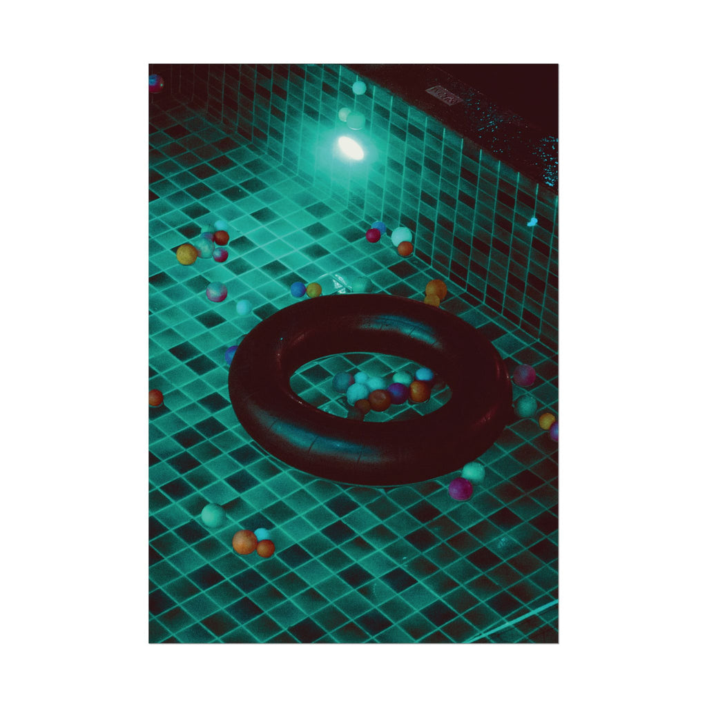 Flat Pool Tyre Poster | by LANG