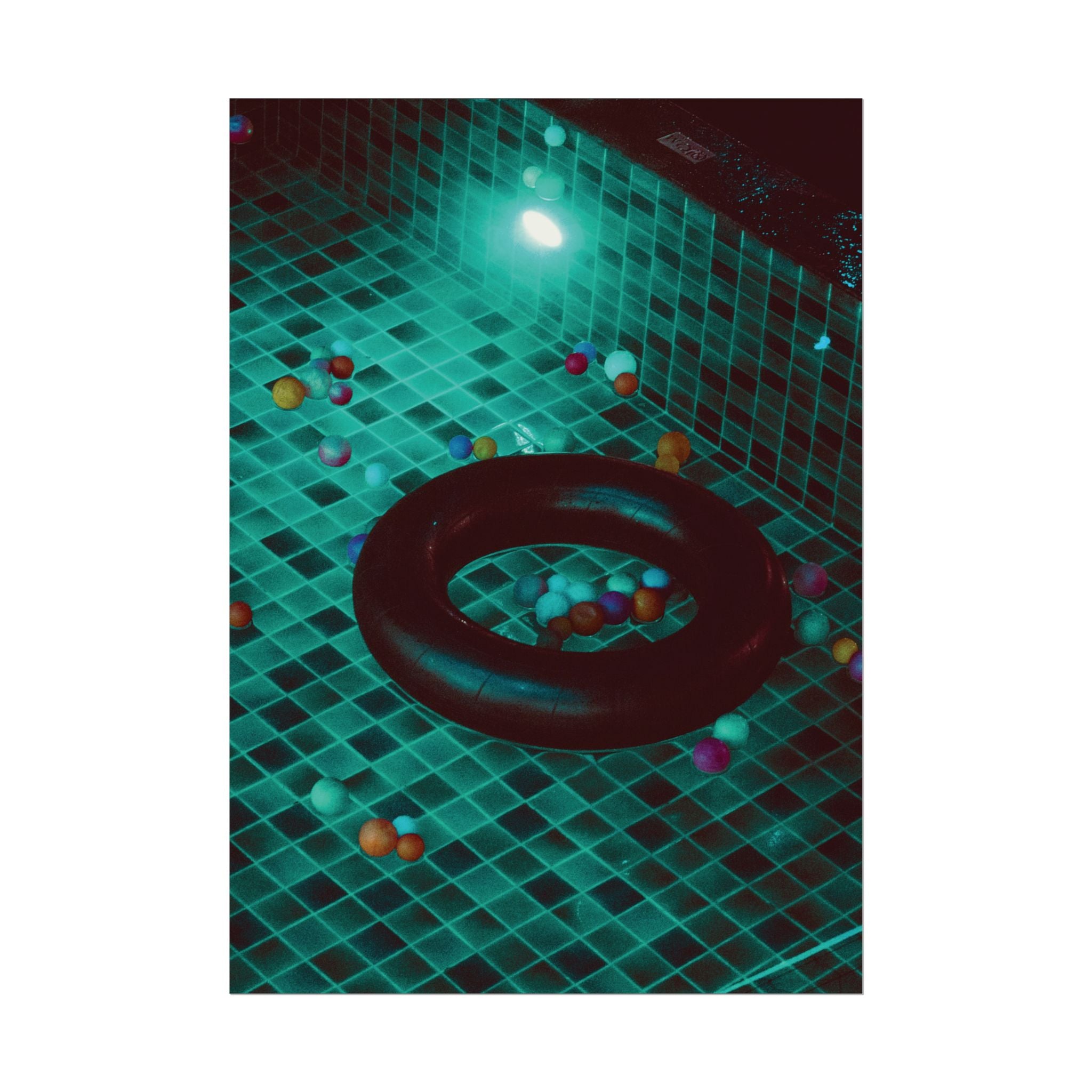 Flat Pool Tyre Poster | by LANG