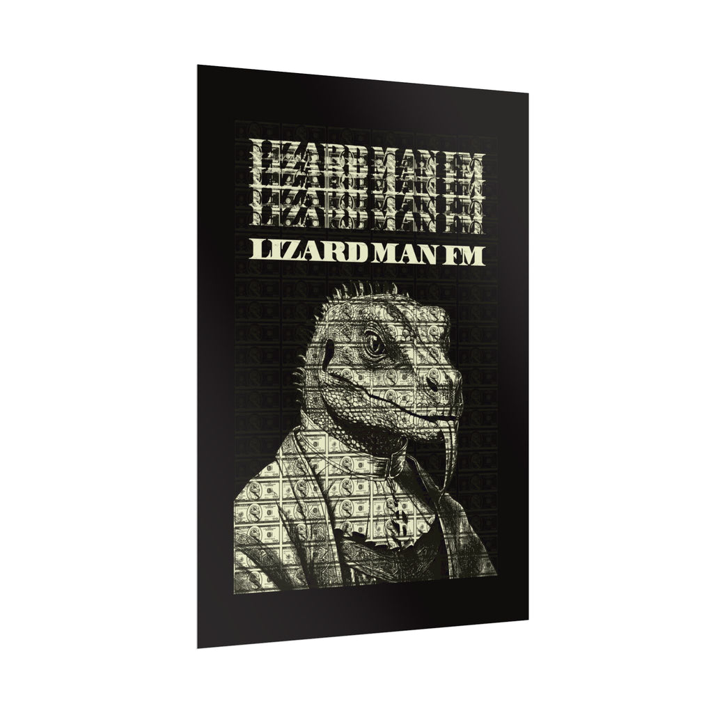 LIZARD MAN FM V1 POSTER | Khaki Edition