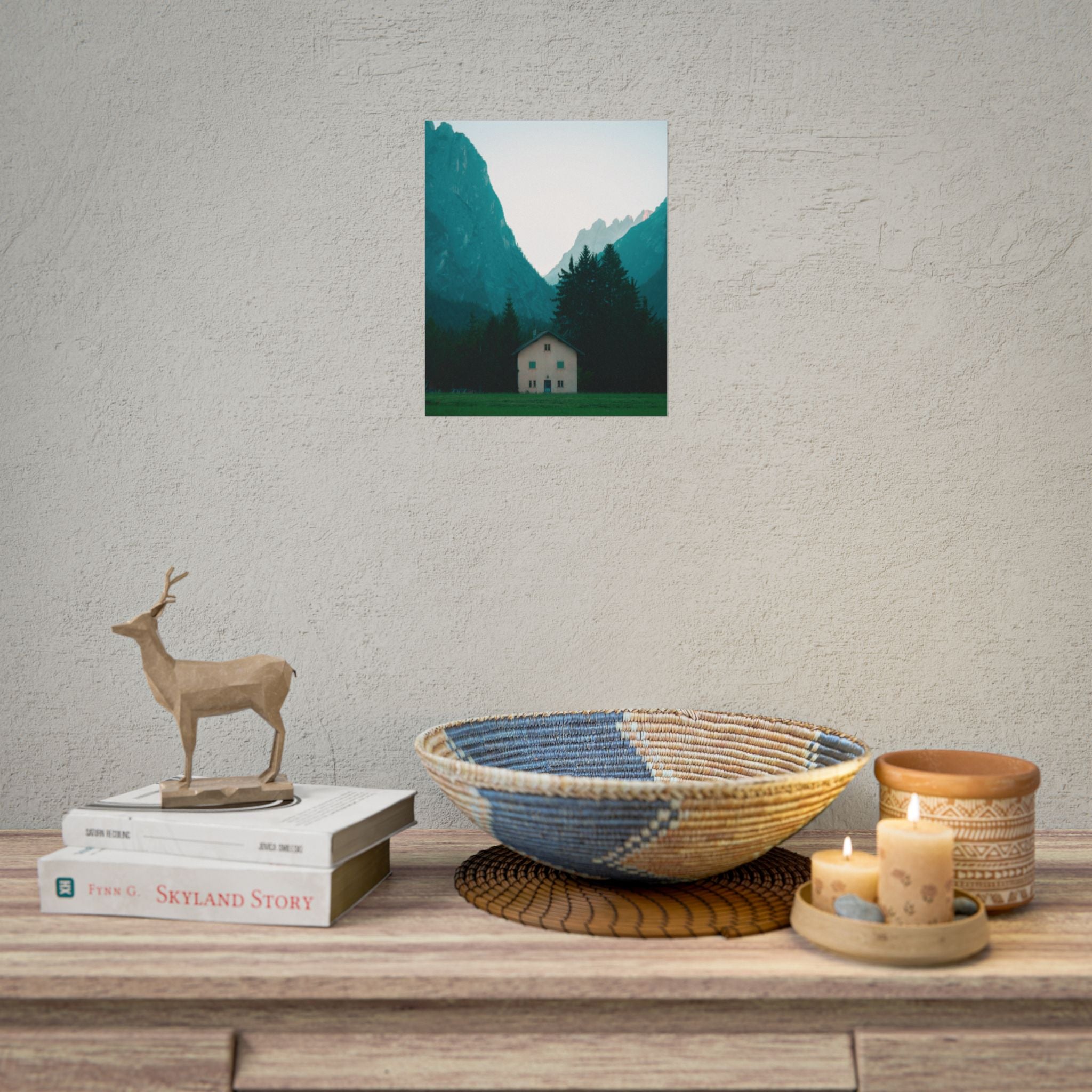 A Lone House Poster | by LANG
