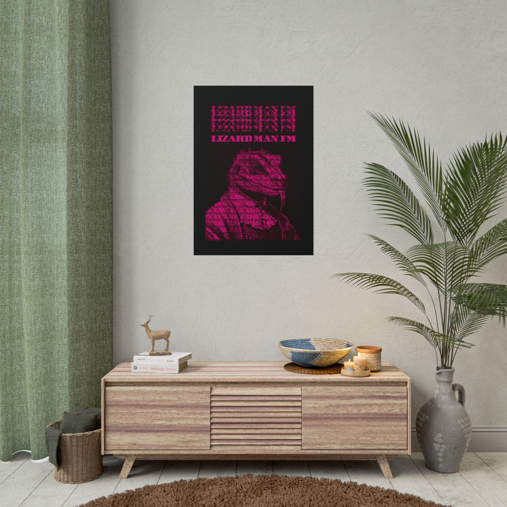 LIZARD MAN FM V1 POSTER | PINK Edition